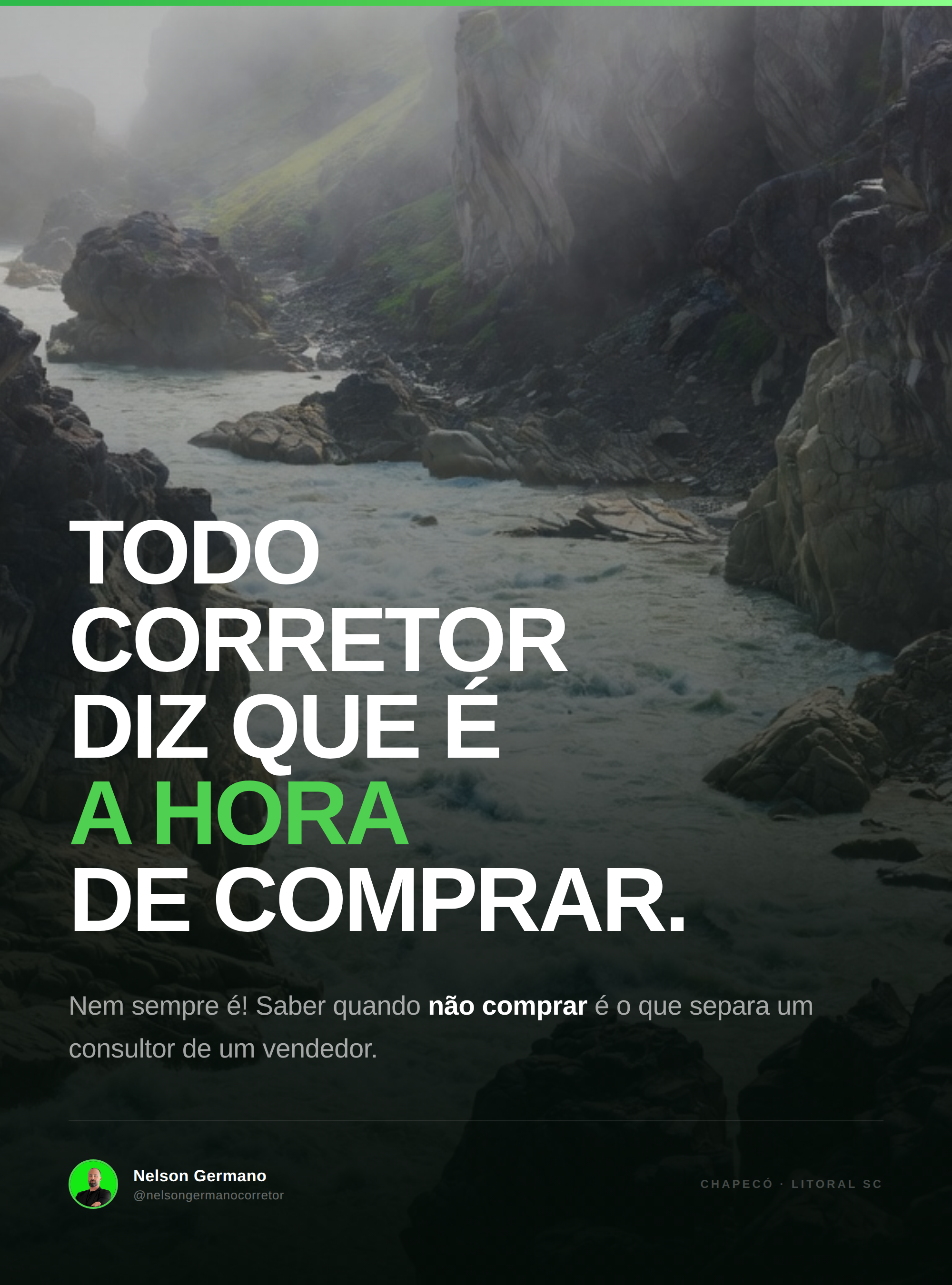 Nem sempre é hora de comprar